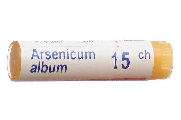 Boiron Arsenicum album Glob CH 15 1 Dos