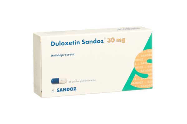Duloxetin Sandoz caps 30 mg 28 pce