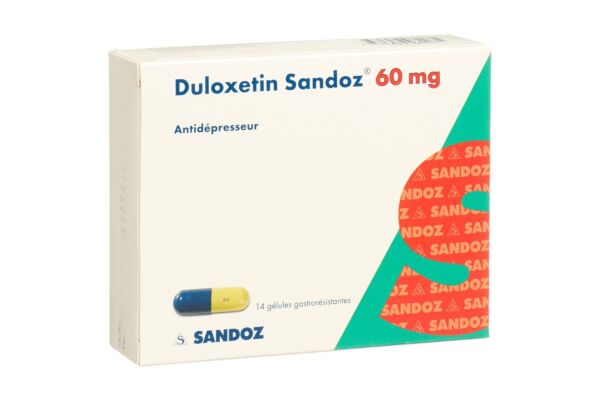 Duloxetin Sandoz Kaps 60 mg 14 Stk
