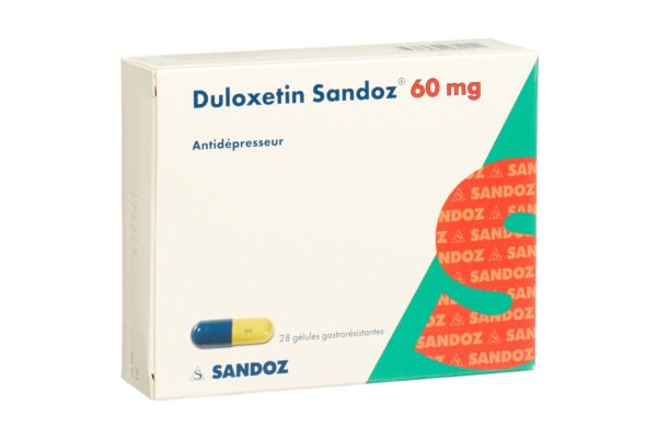 Duloxetin Sandoz Kaps 60 mg 28 Stk