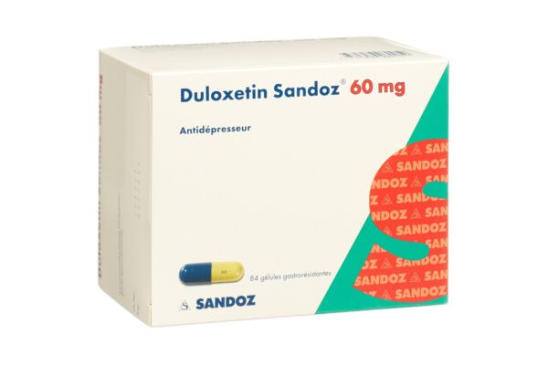 Duloxetin Sandoz Kaps 60 mg 84 Stk