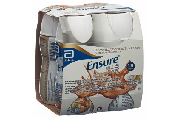 Ensure Plus Advance Schokolade 4 x 220 ml