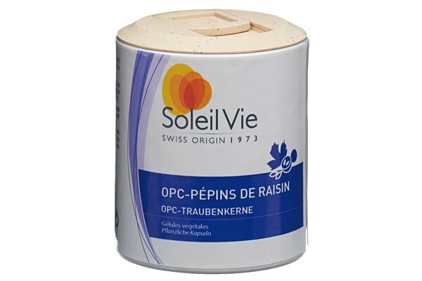 Soleil Vie OPC pépins de raisin&Acérola caps 400 mg 100 pce
