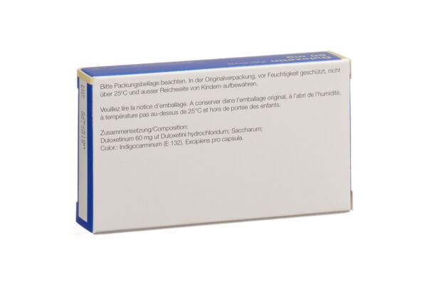 Duloxetin Zentiva caps 60 mg 14 pce
