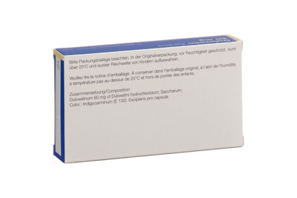 Duloxetin Zentiva Kaps 60 mg 28 Stk