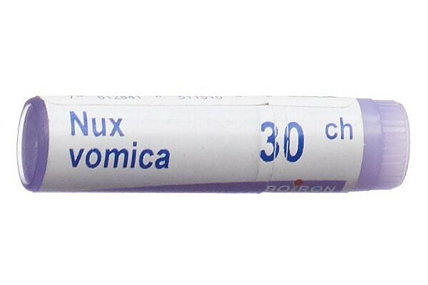 Boiron Nux vomica Glob CH 30 1 Dos