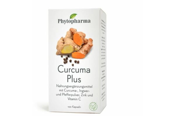 Phytopharma Curcuma Plus Kaps Fl 100 Stk