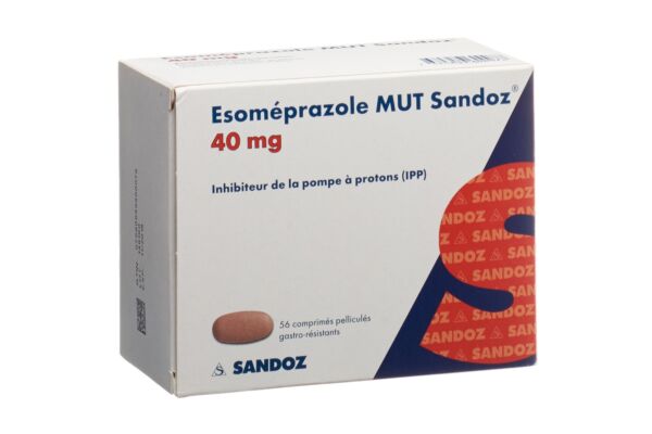 Esomeprazol MUT Sandoz Filmtabl 40 mg 56 Stk