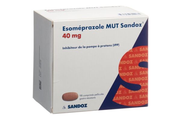 Esomeprazol MUT Sandoz Filmtabl 40 mg 98 Stk