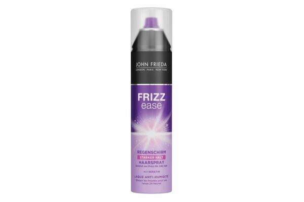 John Frieda Frizz Ease Bouclier Anti-Humidité Laque Fixation Forte 250 ml