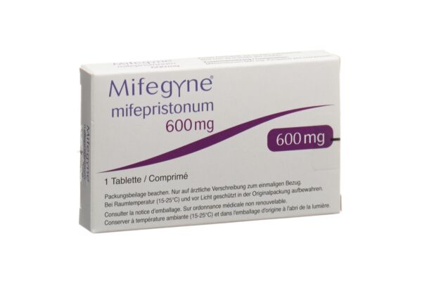 Mifegyne cpr 600 mg