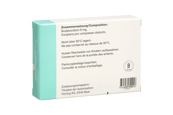 Cortiment MMX Ret Tabl 9 mg 30 Stk