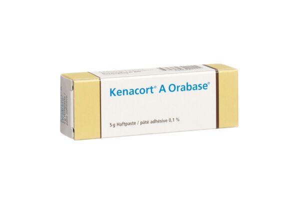 Kenacort A Orabase pâte adhésive pâte 0.1 % tb 5 g