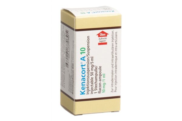 Kenacort-A 10 Inj Susp 50 mg/5ml Durchstf 5 ml