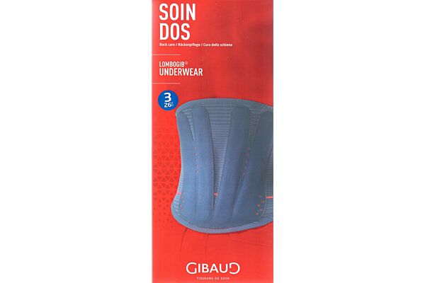 GIBAUD Lombogib Underwear 26cm Gr2 90-100cm bleu