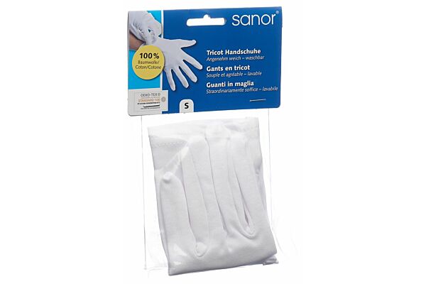 Sanor Tricot Handschuhe S 1 Paar