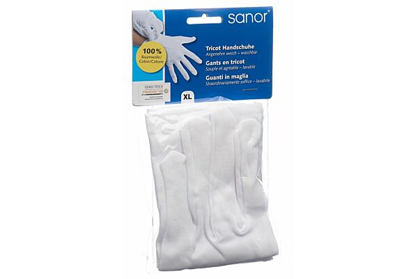 Sanor gants en tricot XL 1 paire