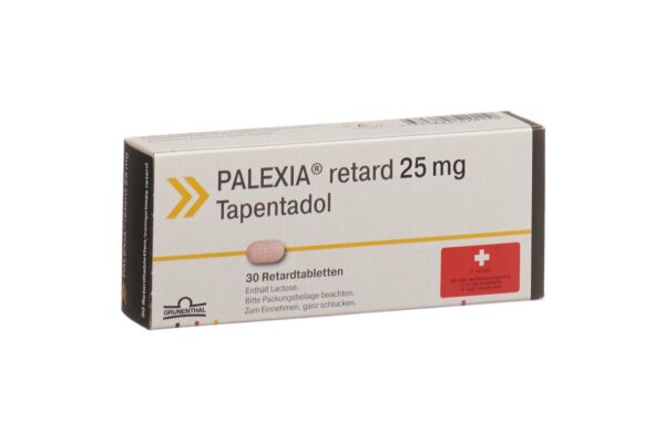 Palexia cpr ret 25 mg 30 pce