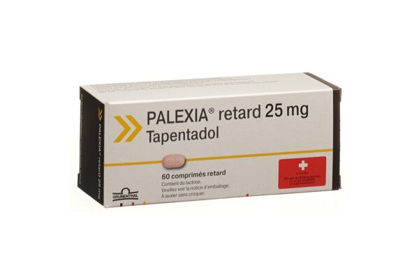 Palexia cpr ret 25 mg 60 pce