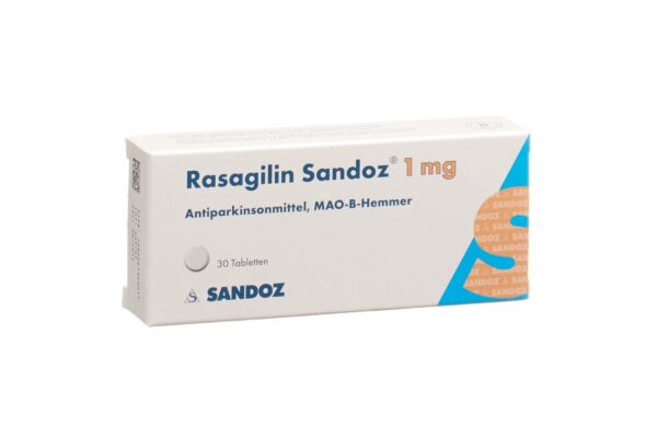 Rasagiline Sandoz cpr 1 mg 30 pce