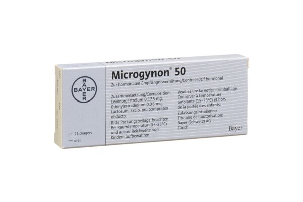 Microgynon 50 Drag 21 Stk