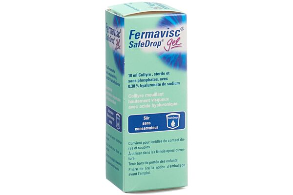 Fermavisc SafeDrop Gel Gtt Opht 0.3 % Fl 10 ml