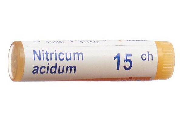 Boiron Nitricum acidum Glob CH 15 1 Dos