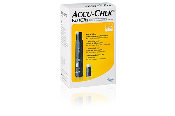 Accu-Chek FastClix Kit+6 lancettes