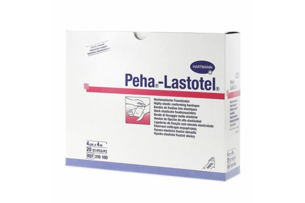Peha-Lastotel bandes de fixation 4cmx4m 20 pce