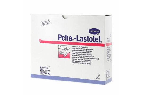Peha-Lastotel bandes de fixation 10cmx4m 20 pce
