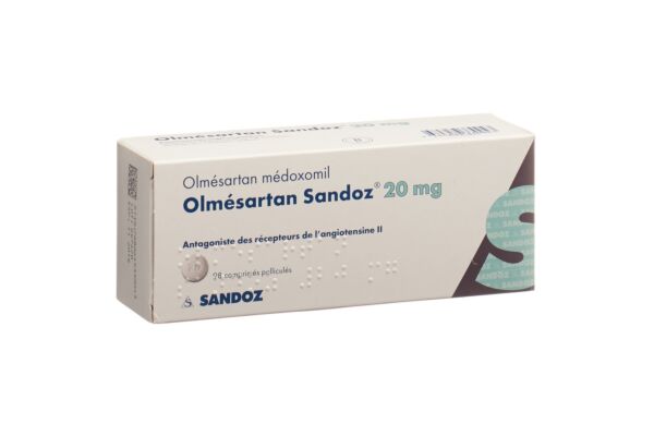 Olmesartan Sandoz Filmtabl 20 mg 98 Stk