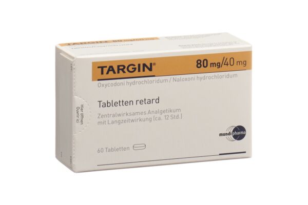 Targin Ret Tabl 80 mg/40 mg 60 Stk