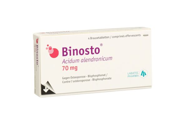 Binosto cpr eff 70 mg sach 4 pce