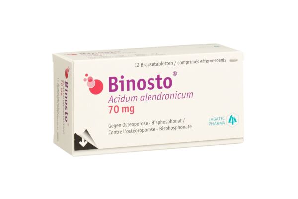 Binosto cpr eff 70 mg sach 12 pce