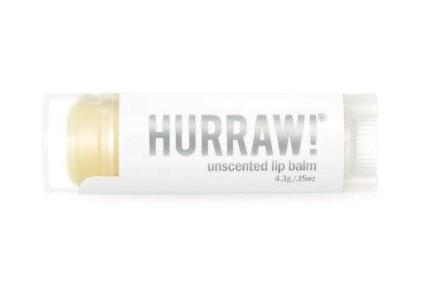 Hurraw! Lip Balm Unscented BIO 4.3 g