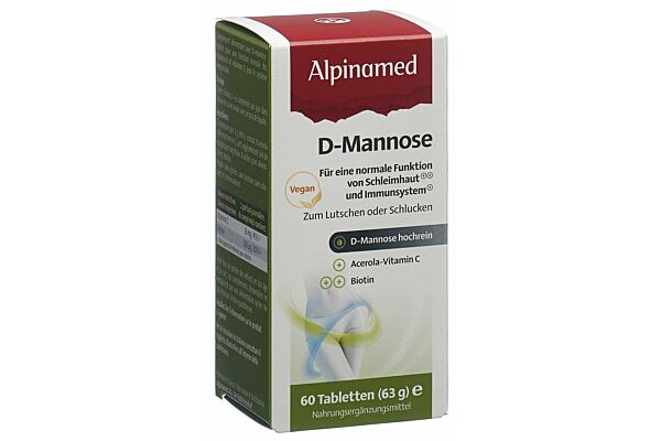 ALPINAMED D-Mannose cpr bte 60 pce