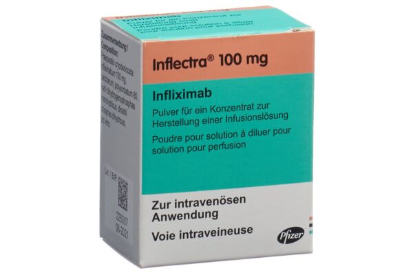 Inflectra subst sèche 100 mg flac