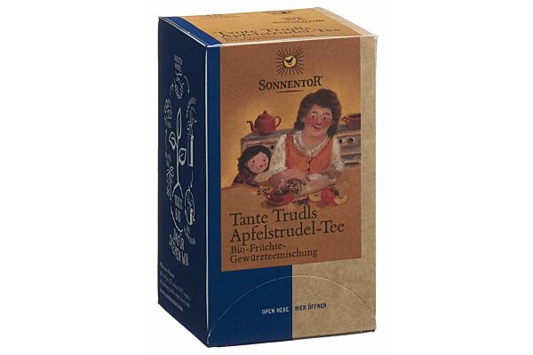 Sonnentor Tante Trudls Apfelstrudel Tee BIO sach 18 pce