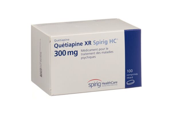 Quetiapin XR Spirig HC Ret Tabl 300 mg 100 Stk