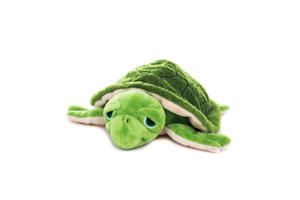 Habibi Plush Wasserschildkröte grün Hülle waschbar