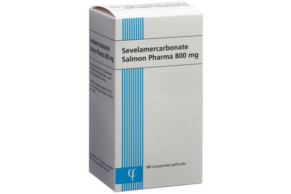 Sevelamercarbonate Salmon Pharma cpr pell 800 mg fl 180 pce