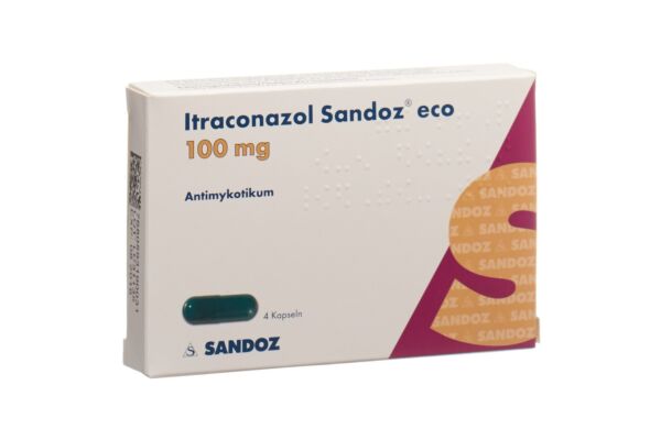 Itraconazol Sandoz eco 4 Kaps 100 mg 4 Stk