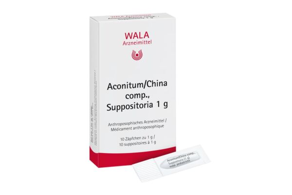 Wala aconitum/china comp. supp 1g 10 pce