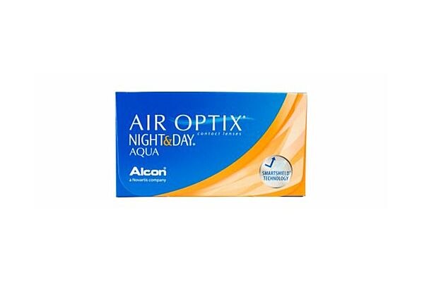 Air Optix Night & Day Aqua -0.75dpt Krümmung (BC)) 8.40 Dia 13.80 6 Stk