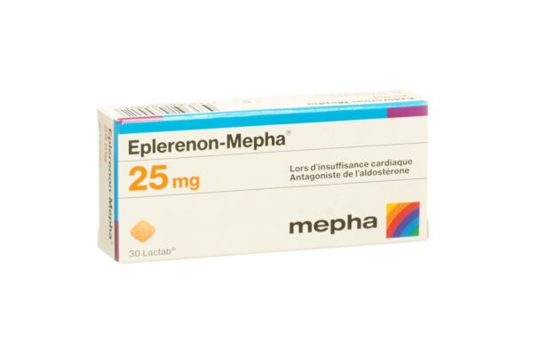 Eplerenon-Mepha cpr pell 25 mg 30 pce