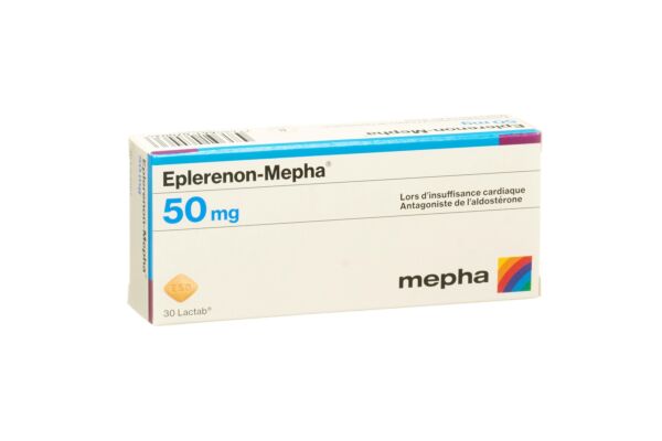 Eplerenon-Mepha Filmtabl 50 mg 30 Stk