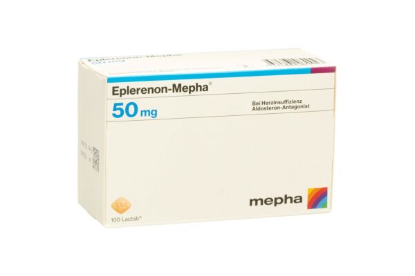 Eplerenon-Mepha Filmtabl 50 mg 100 Stk