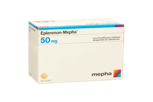 Eplerenon-Mepha cpr pell 50 mg 100 pce