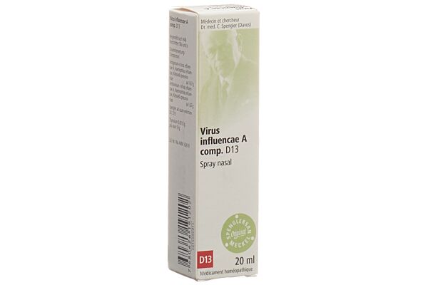 Spenglersan Virus influencae A comp 13 D spray nasal 20 ml