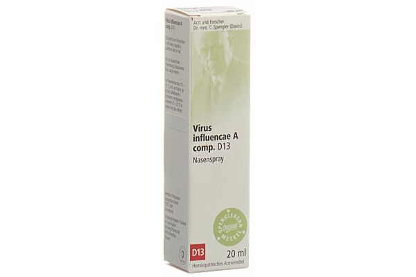 Spenglersan Virus influencae A comp 13 D spray nasal 20 ml